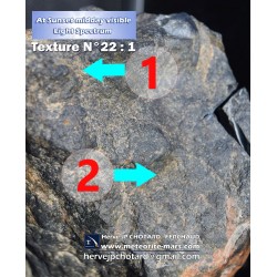 Texture N°22 - Meteorite textures comparatives