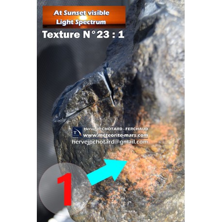 Texture N°23 - Comparatifs textures Martian Météorite examples