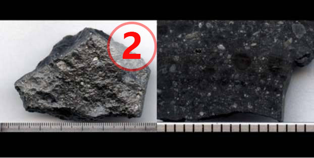 Texture comparative N15-3-2 www.meteorite-mars.com
