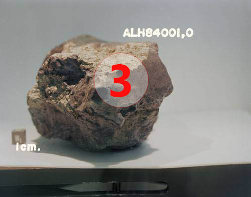 Texture comparative n 20-1-3 meteorite-mars.com meteorite chizé de mars