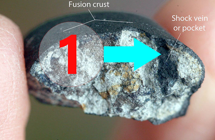 Texture comparative n21-1-1 meteorite-mars.com