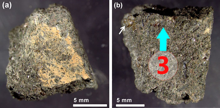 Texture comparative n21-1-3 meteorite-mars.com