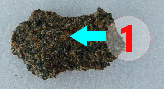 Texture comparative n22-1-1 meteorite-mars.com