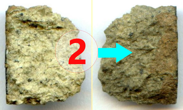 Texture comparative n22-2-2 meteorite-mars.com